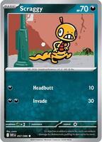 Scraggy  - 057/086  - White Flare (Reverse Holo)