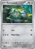 Ferroseed  - 068/086  - White Flare (Reverse Holo)