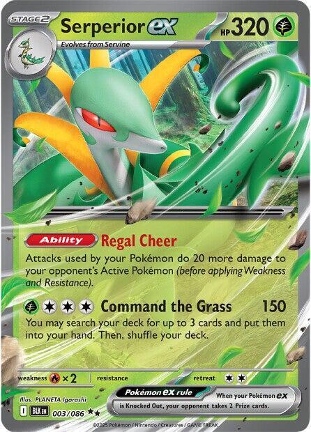 Serperior ex - 003/086 - Black Bolt