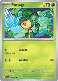 Pansage  - 004/086  - Black Bolt (Reverse Holo)