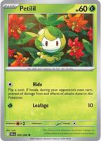 Petilil  - 006/086  - Black Bolt (Reverse Holo)