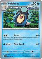 Palpitoad  - 020/086  - Black Bolt (Reverse Holo)