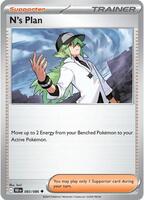 N's Plan - 083/086  - Black Bolt (Reverse Holo)