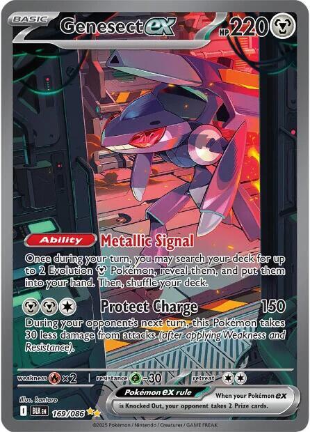 Genesect ex - 169/086 - Black Bolt