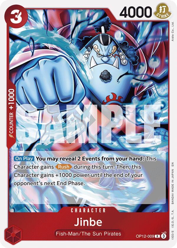 Jinbe - OP12-009 - Legacy of the Master (OP12) (Foil)