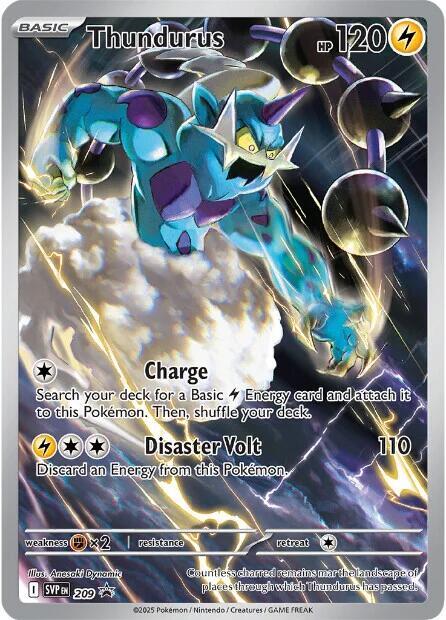 Thundurus - 209 - SV: Scarlet & Violet Promo Cards (Promo Sealed)