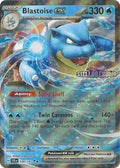 Blastoise ex - 030/142 - SV: Stellar Crown (SCR) - Stamped