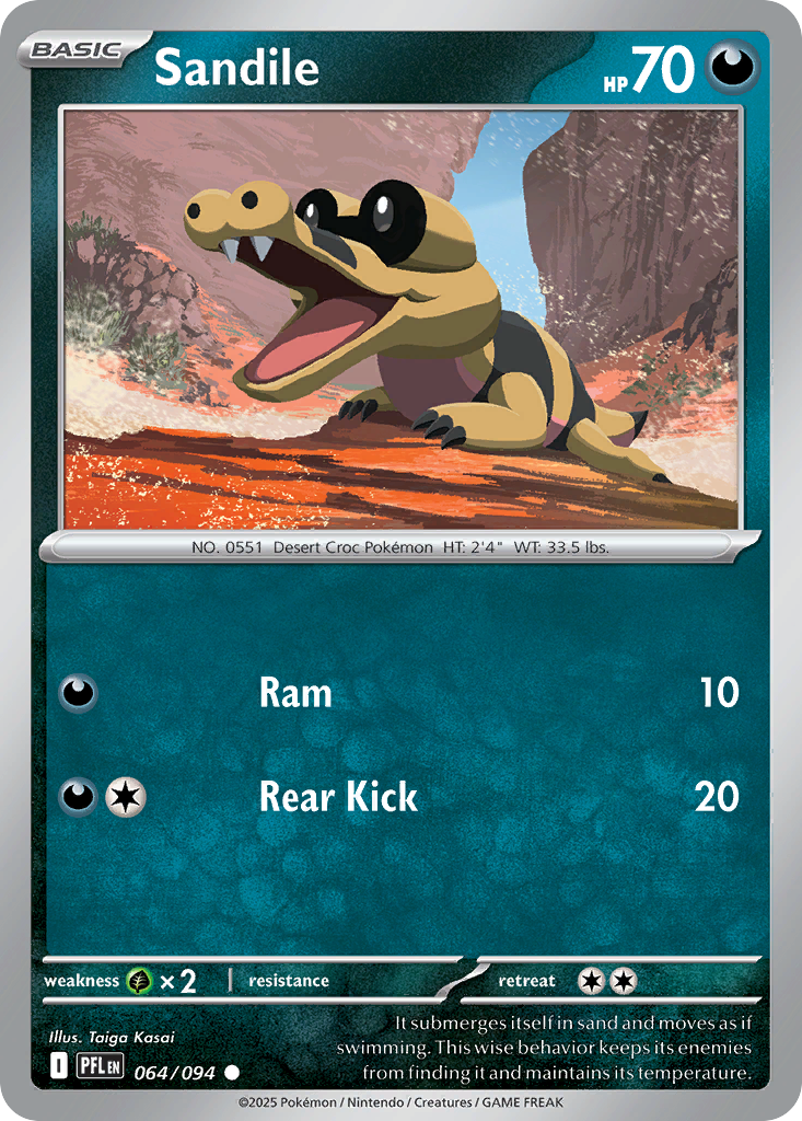 Sandile- 064/094 - Phantasmal Flames