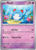 Marill - 064/162 - Temporal Forces (Reverse Holo)