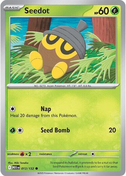 Seedot  - 013/132  - Mega Evolution