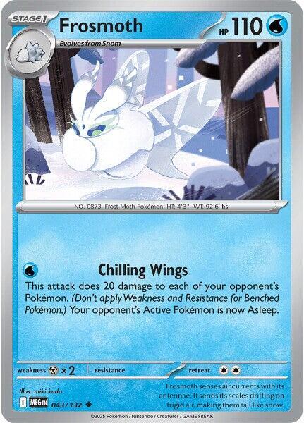 Frosmoth  - 043/132  - Mega Evolution