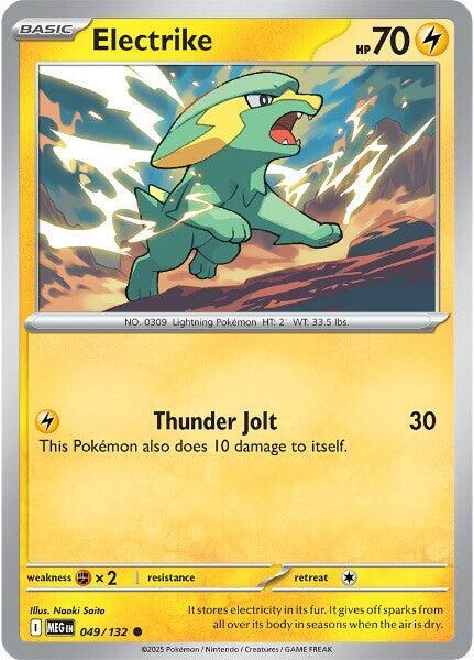 Electrike  - 049/132  - Mega Evolution