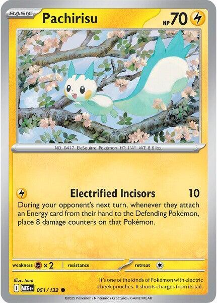Pachirisu  - 051/132  - Mega Evolution