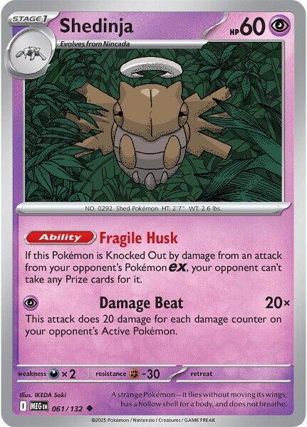 Shedinja  - 061/132  - Mega Evolution