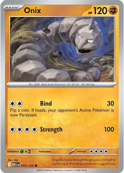 Onix  - 070/132  - Mega Evolution