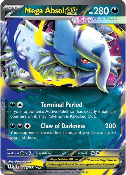 Mega Absol ex - 086/132 - Mega Evolution (MEG)