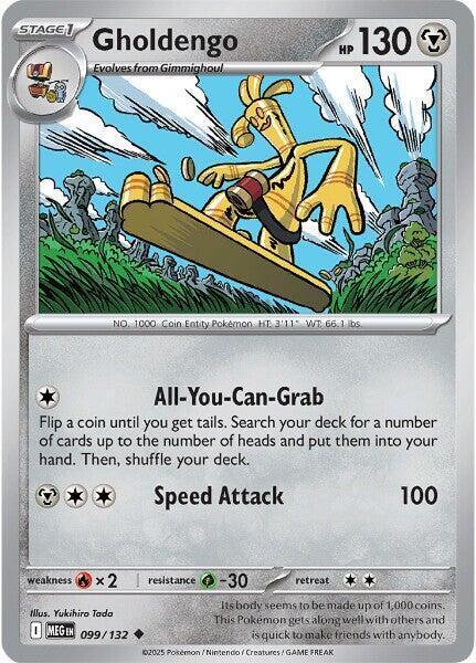 Gholdengo  - 099/132  - Mega Evolution