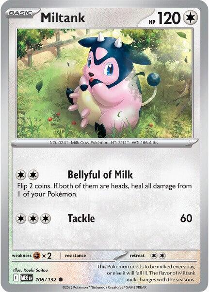 Miltank  - 106/132  - Mega Evolution