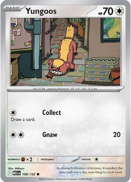 Yungoos  - 109/132  - Mega Evolution