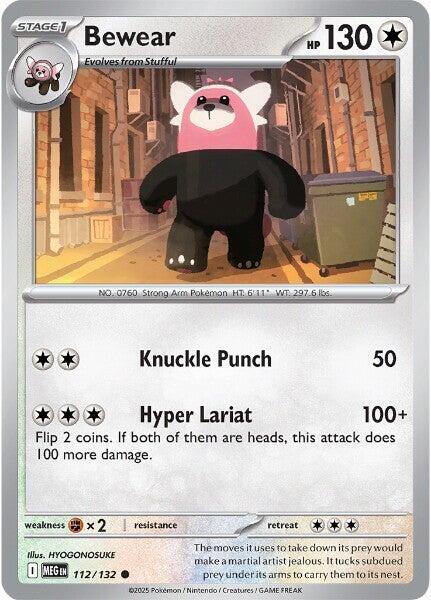 Bewear  - 112/132  - Mega Evolution