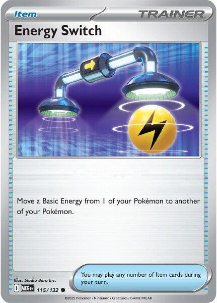 Energy Switch - 115/132 - ME01: Mega Evolution