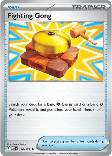 Fighting Gong - 116/132 - ME01: Mega Evolution