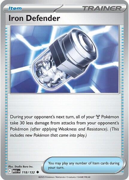Iron Defender  - 118/132  - Mega Evolution