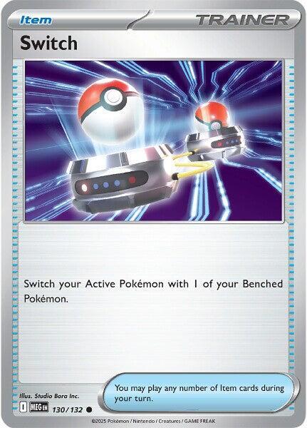 Switch  - 130/132  - Mega Evolution(Reverse Holo)