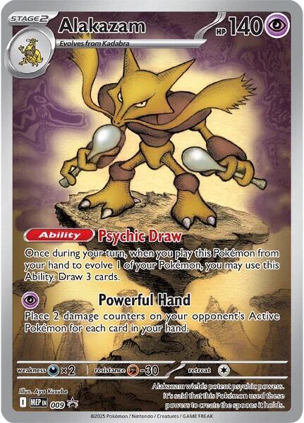 Alakazam - 009 - Mega Evolution (MEP)