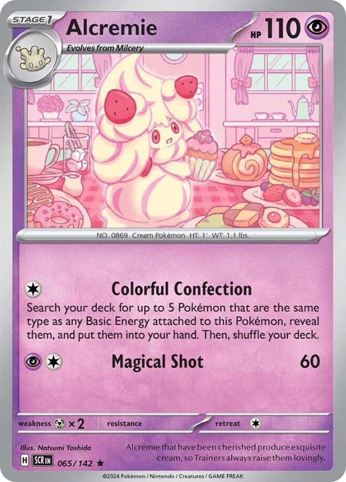Alcremie- 065/142 - Stellar Crown (Holo)
