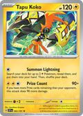 Tapu Koko- 065/191 - Surging Sparks (Reverse Holo)