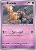 Girafarig - 066/162 - Temporal Forces (Reverse Holo)