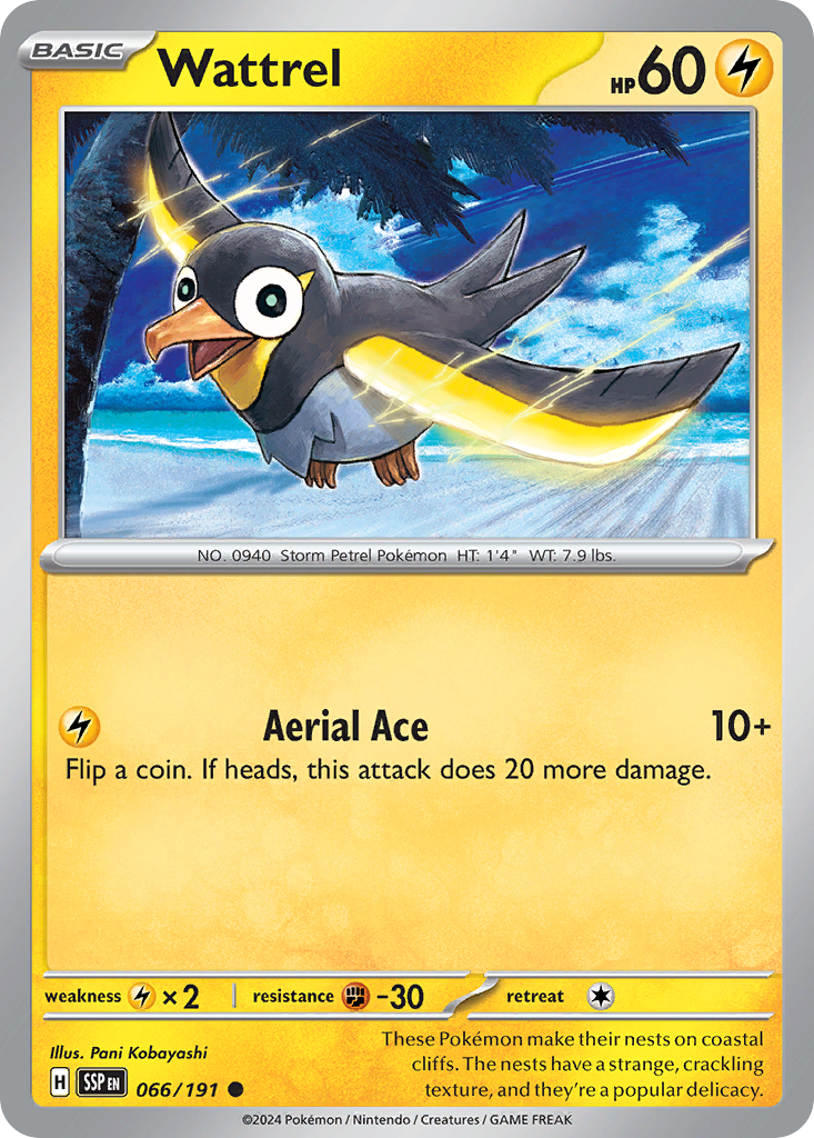 Wattrel- 066/191 - Surging Sparks