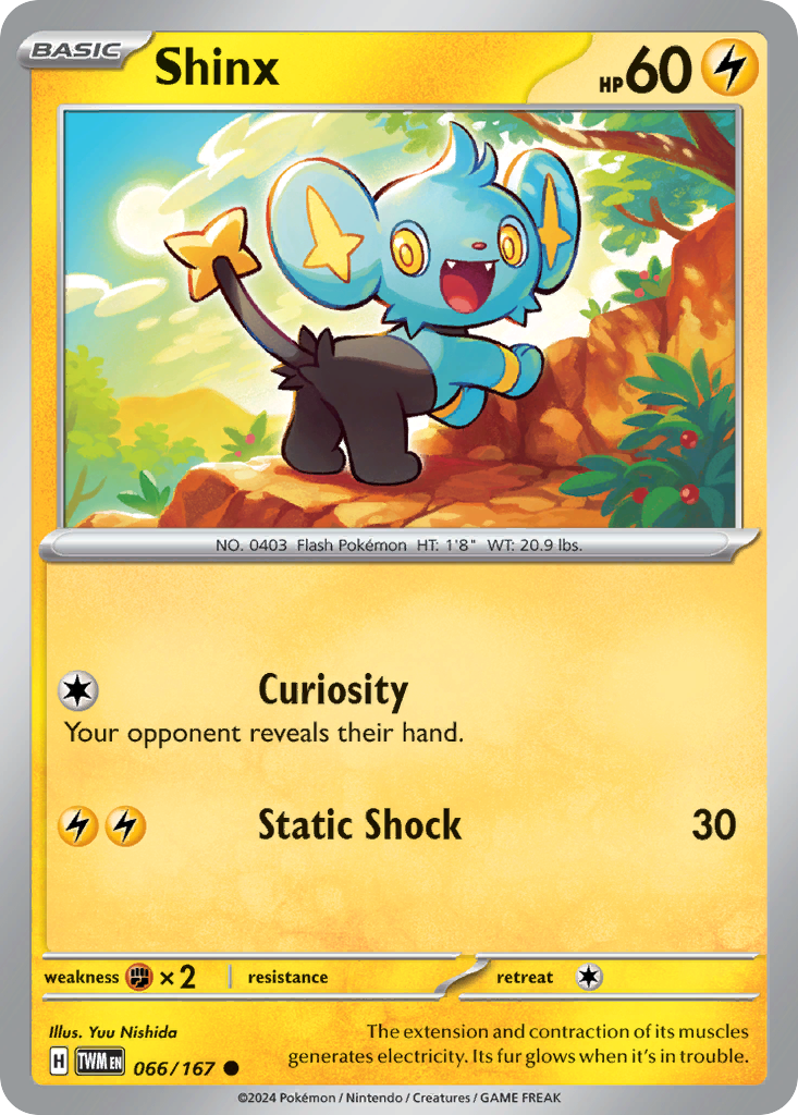 Shinx - 066/167 - Twilight Masquerade (Reverse Holo)