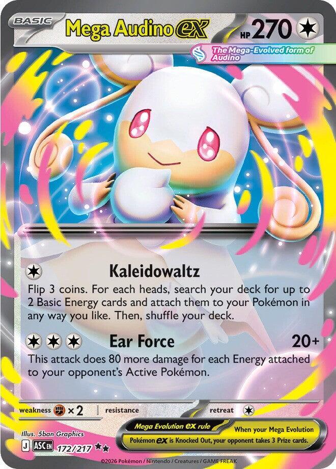 Mega Audino ex - 172/217 - Ascended Heroes (ASC)