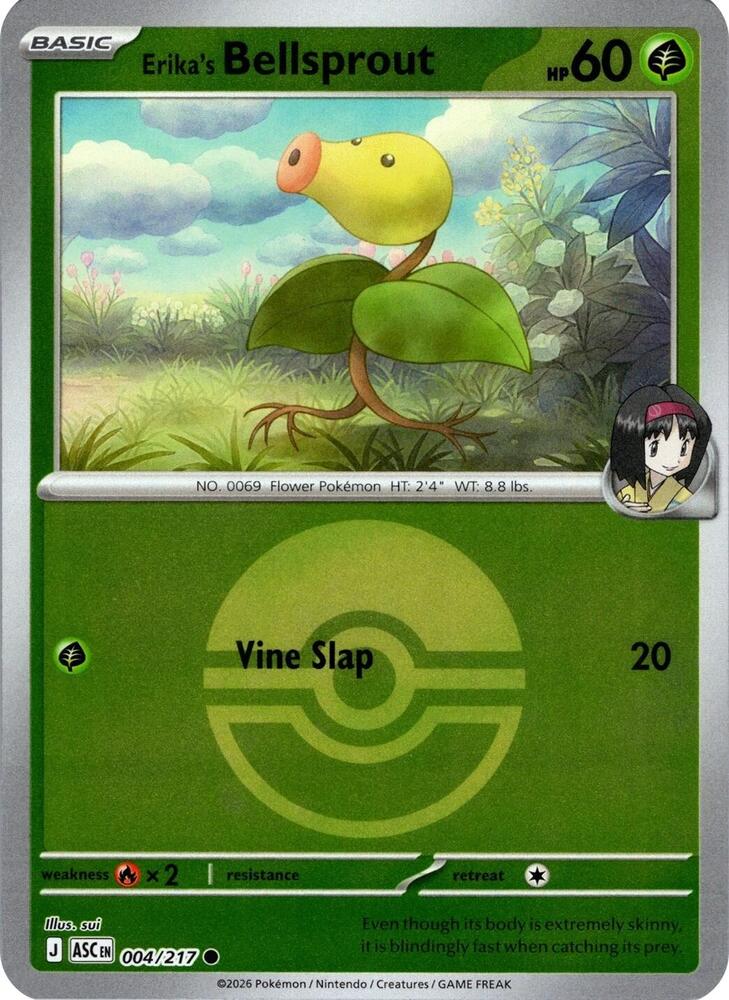Erika's Bellsprout - 004/217 - Ascended Heroes (me02.5) (Poke Ball)