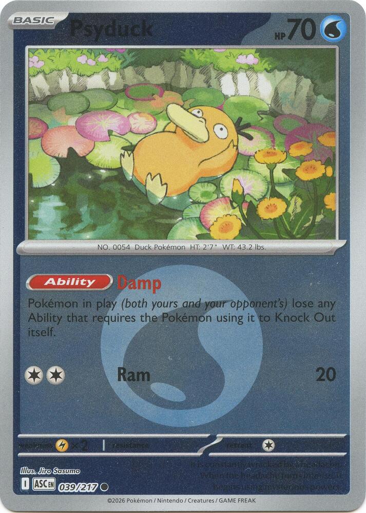 Psyduck - 039/217 - Ascended Heroes (me02.5) (Energy Symbol Pattern)