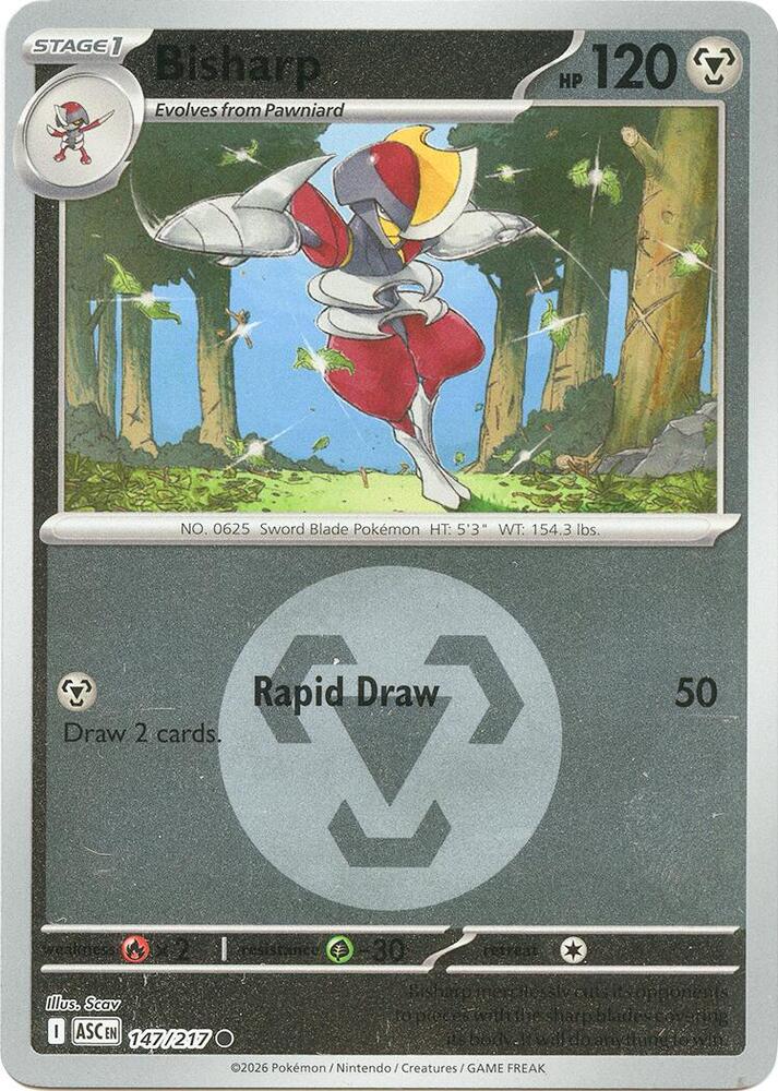 Bisharp - 147/217 - Ascended Heroes (me02.5) (Energy Symbol Pattern)