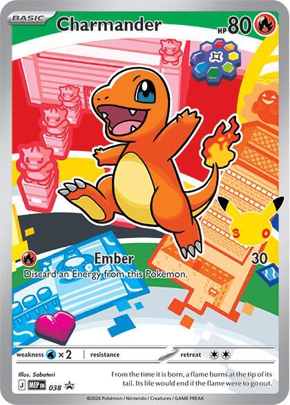 Charmander - 038/000 - MEP Black Star Promos (mep)
