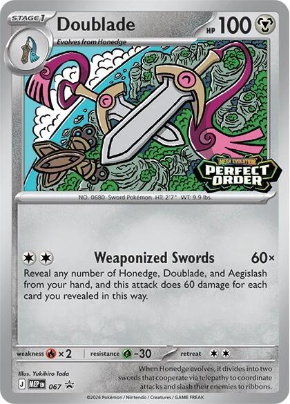 Doublade - 067/000 - MEP Black Star Promos (mep)