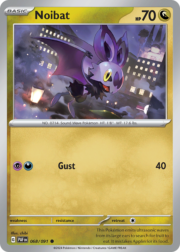 Noibat - 068/091 - Paldean Fates