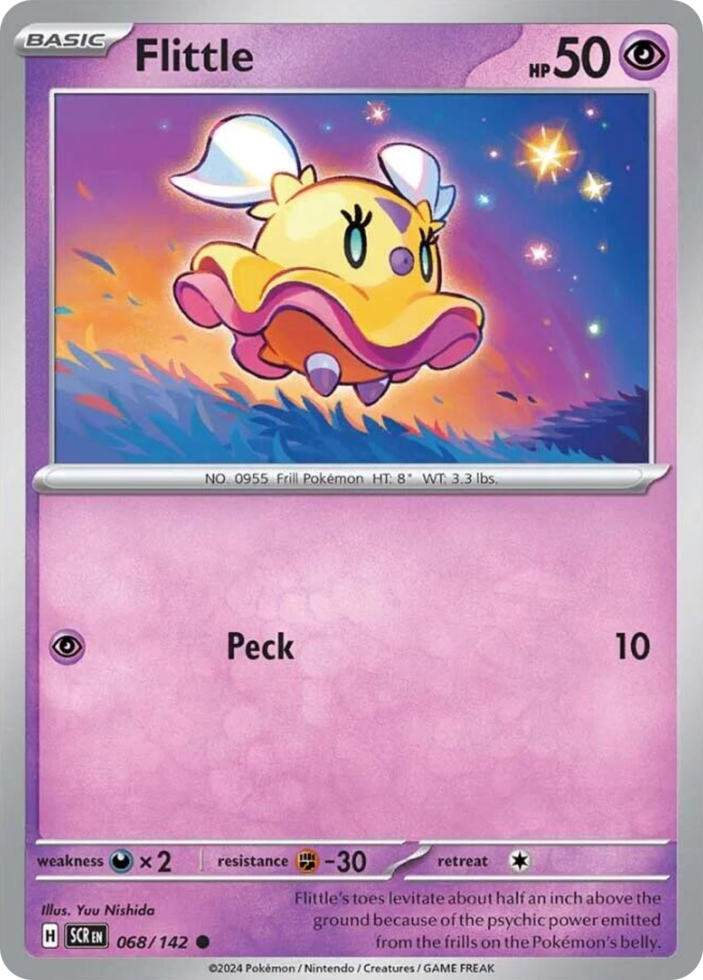 Flittle- 068/142 - Stellar Crown (Reverse Holo)
