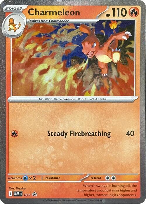 Charmeleon - 079/000 - MEP Black Star Promos (mep)