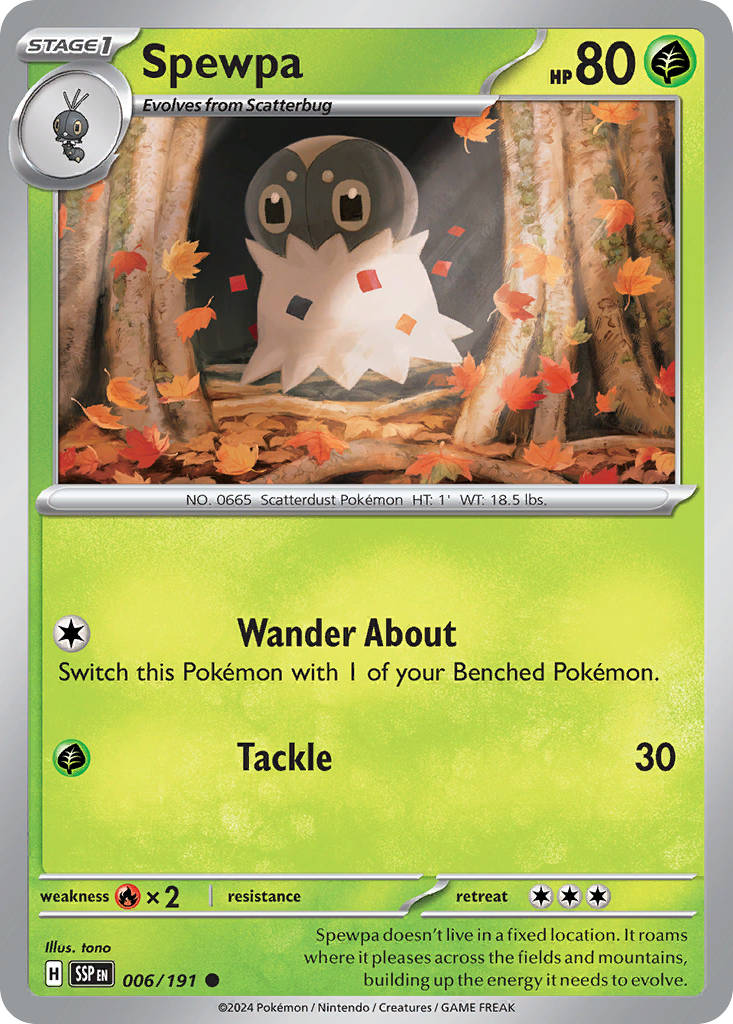 Spewpa- 006/191 - Surging Sparks