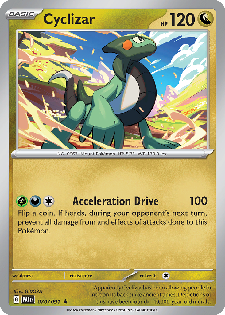 Cyclizar - 070/091 - Paldean Fates (Holo)