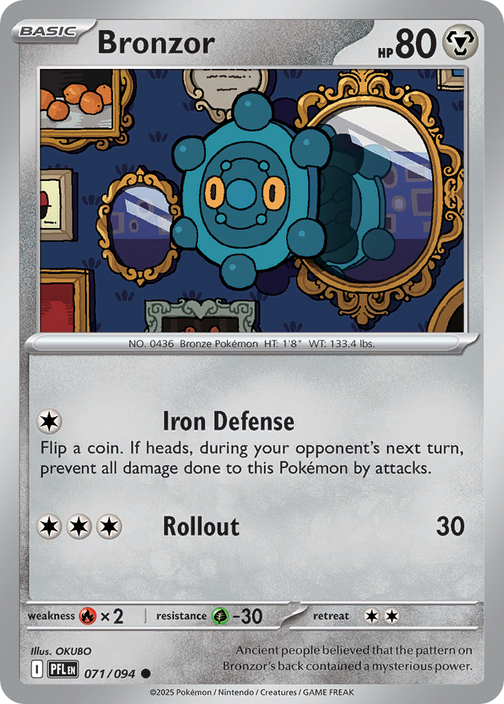 Bronzor- 071/094 - Phantasmal Flames