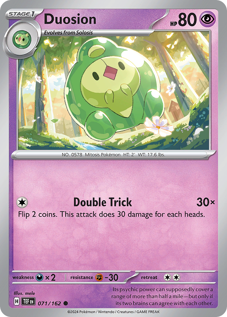 Duosion - 071/162 - Temporal Forces (Reverse Holo)