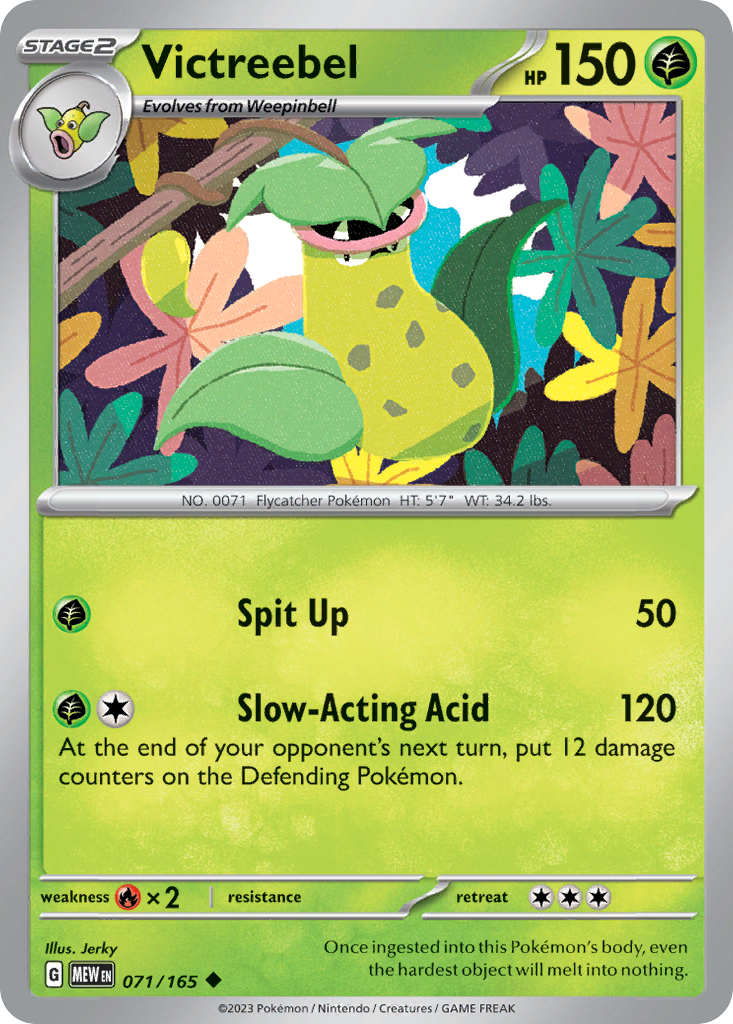 Victreebel - 071/165 -SV: Scarlet & Violet 151 (MEW)