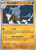Marowak- 073/142 - Stellar Crown (Reverse Holo)