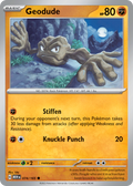 Geodude - 074/165 -SV: Scarlet & Violet 151 (MEW) (Reverse Holo)